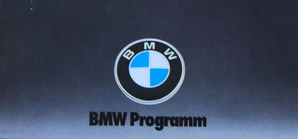 BMW Modellprogramm 1974 Automobilprospekt (10308)